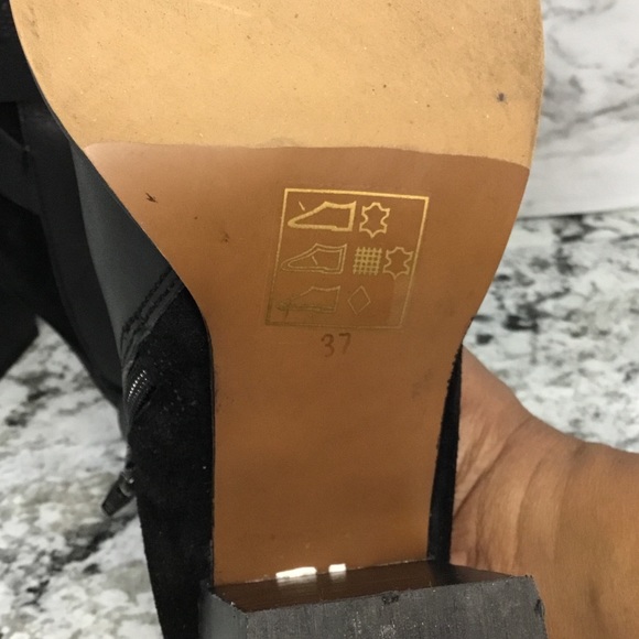 Top Shop Black Ankle Boot Booties - Picture 8 of 13